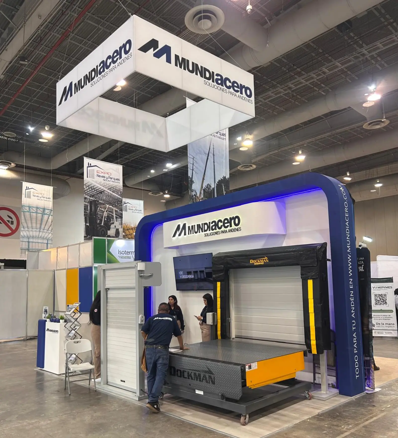 Mundiacero · Soluciones para andenes